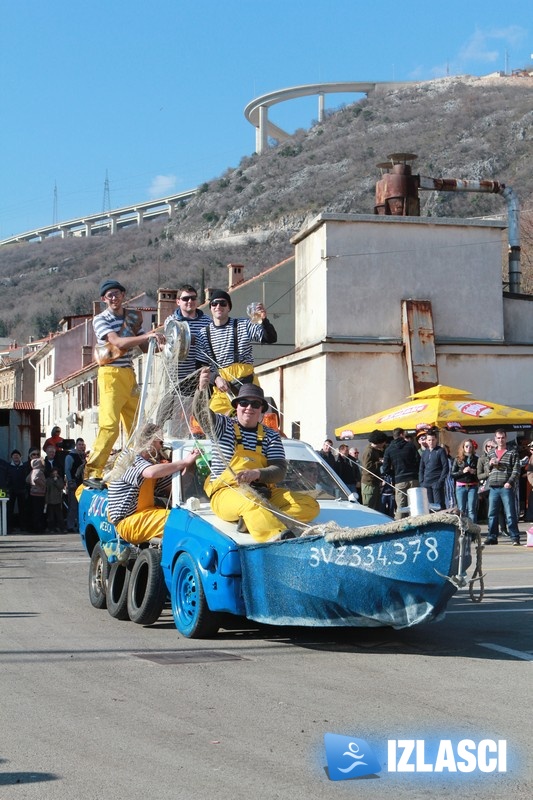 Jubilarni 20. Maškarani auto-rally Pariz Bakar