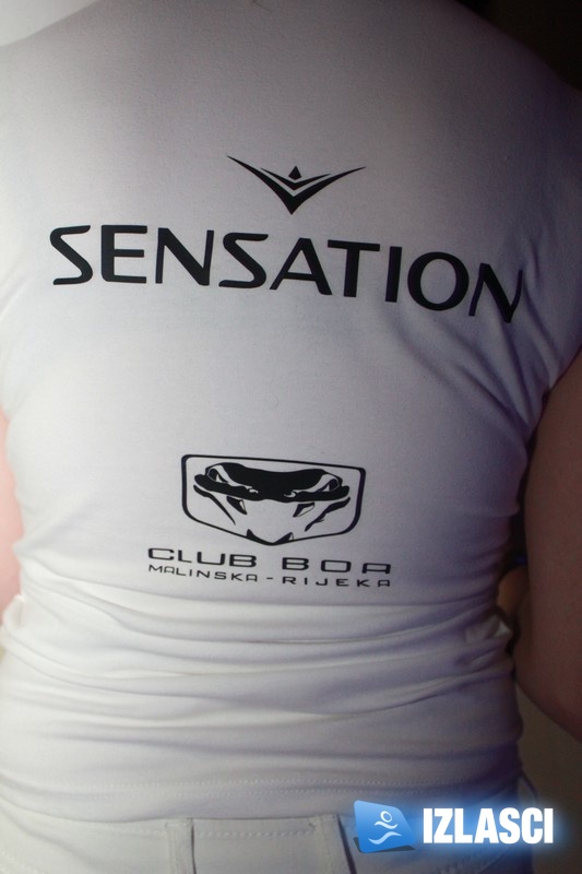 Sensation white pre-party u Clubu Boa