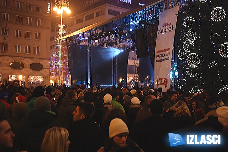 Muzikom, veseljem i plesom protiv zlih duhova- Doček Nove 2011. na Trgu bana Jelačića