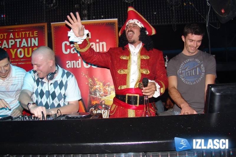 Captain Morgan ludilo treslo Aquairus, Zrće