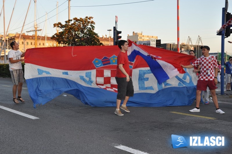 Navijačka groznica (Hrvatska - Italija)